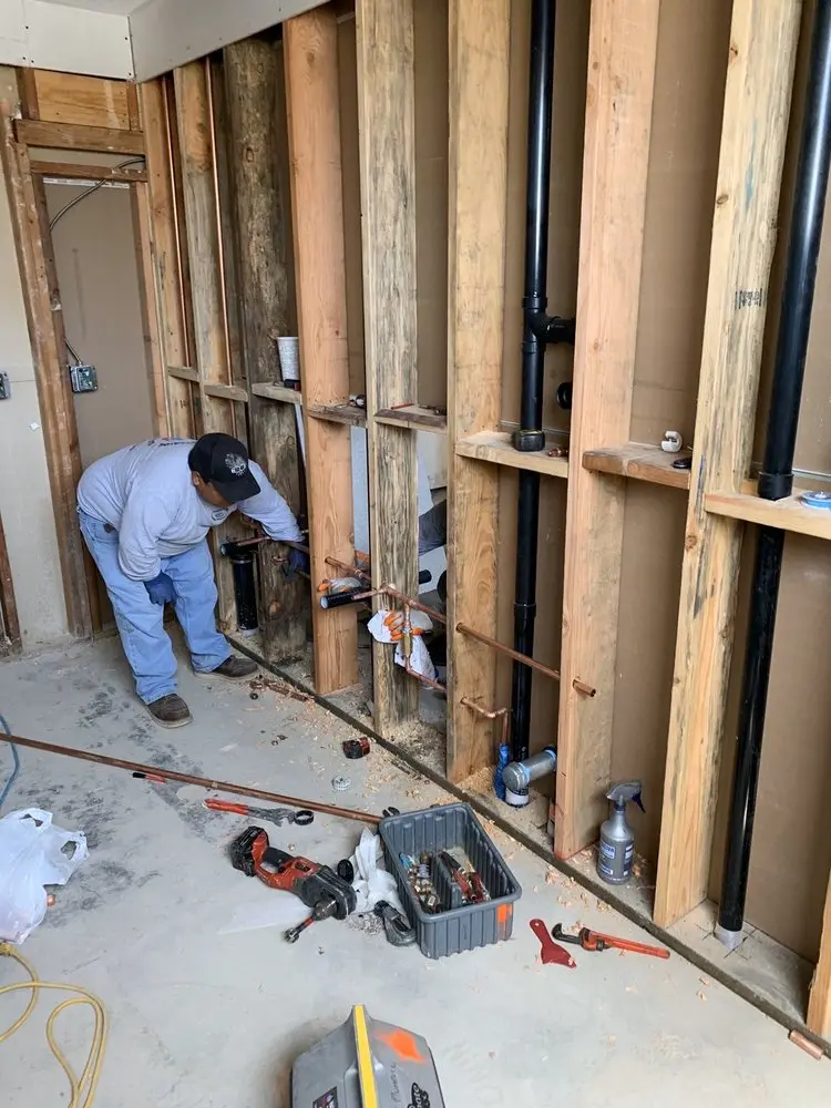Commercial rough-in plumbing for Gas Line Repair in Gapland